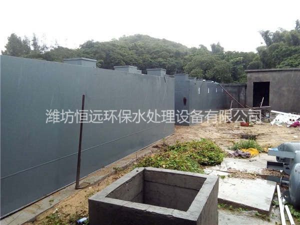 一體化污水處理案例-廣西饒平縣農(nóng)村生活污水