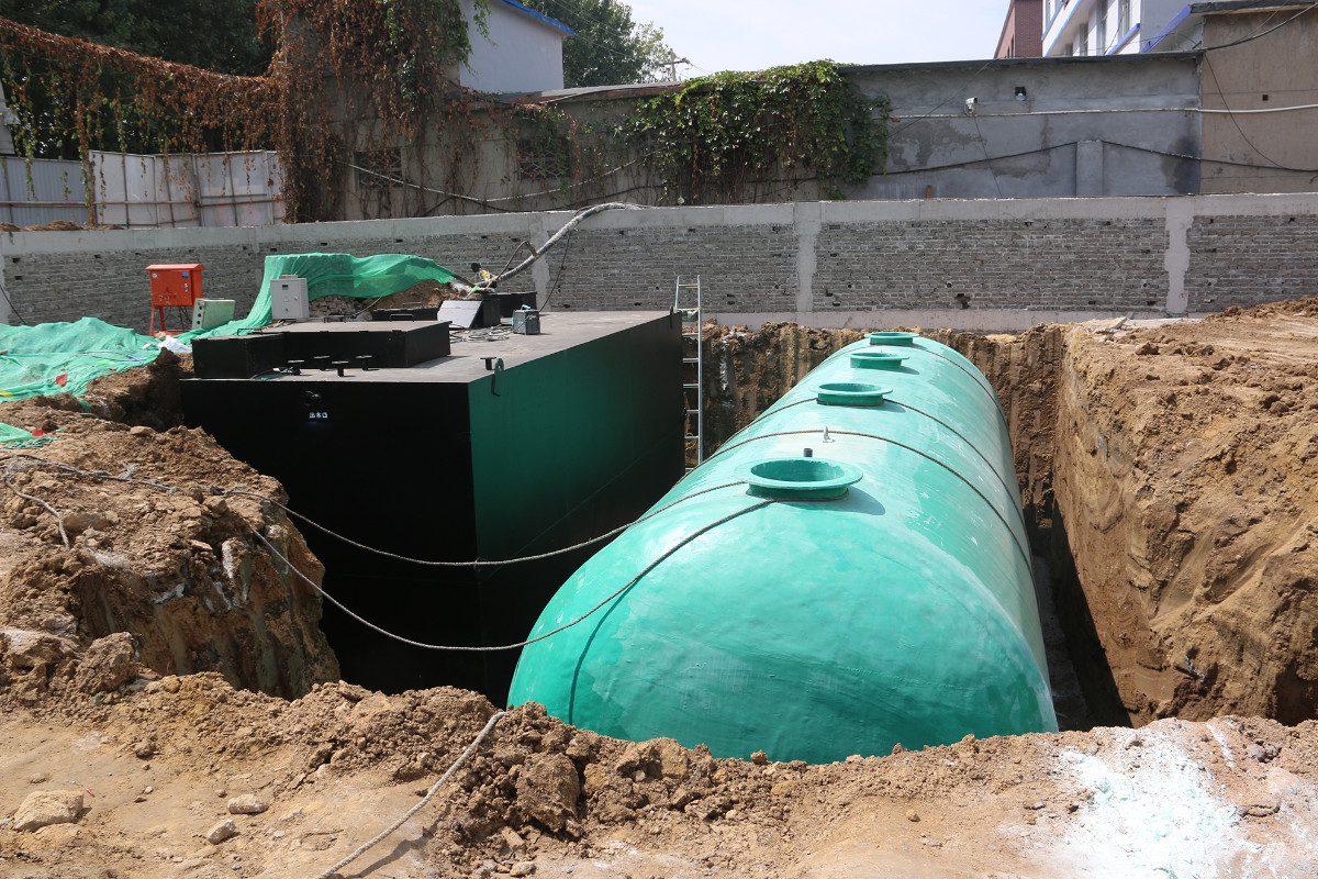 濰坊某醫(yī)院一體化污水處理設備